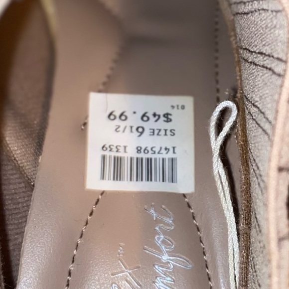 NWT Women’s Velvety Mauve High Heels Size 6 1/2 - Picture 8 of 8